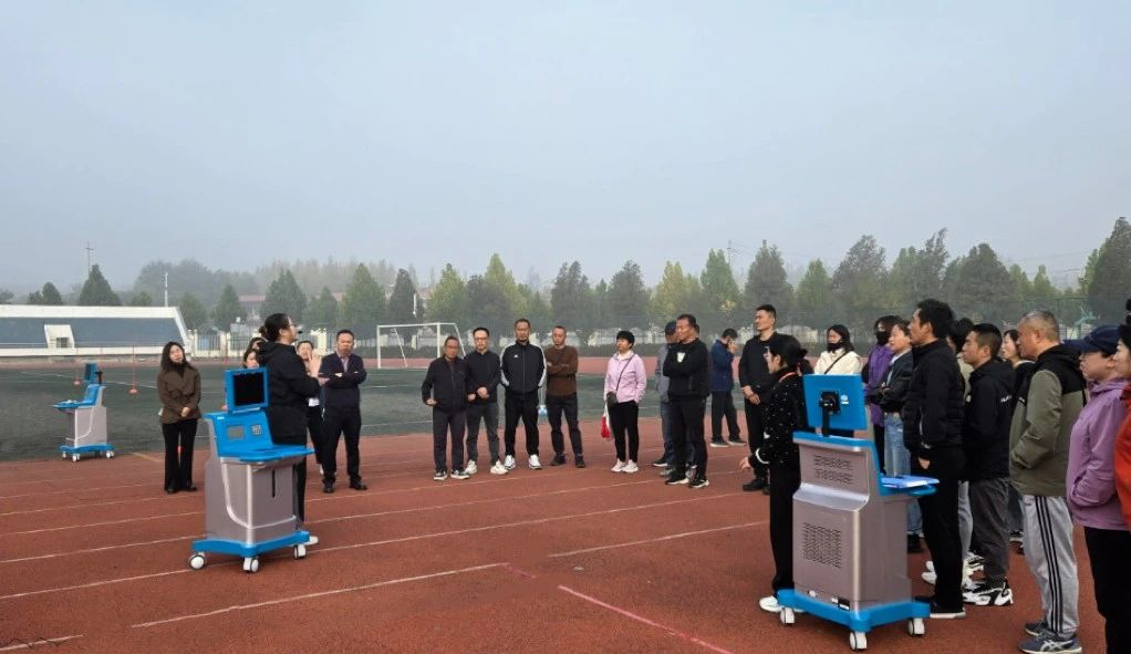 仁怀市体育与健康模拟测试现场
